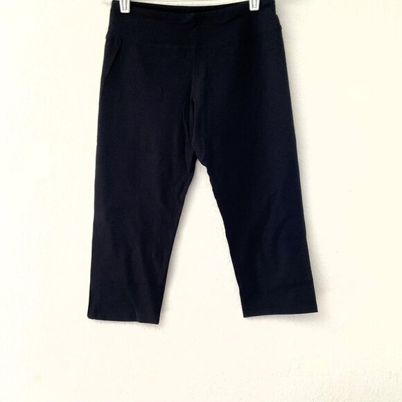 ACIVE DRIWORKS CAPRI LEGGINGS YOGA WORKOUT GYM CASUAL BLACK SMALL - Picture 8 of 11